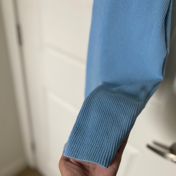 Powder Baby Blue One Piece HalfWay ZIP 🤍🤍 - Picture 5 of 7